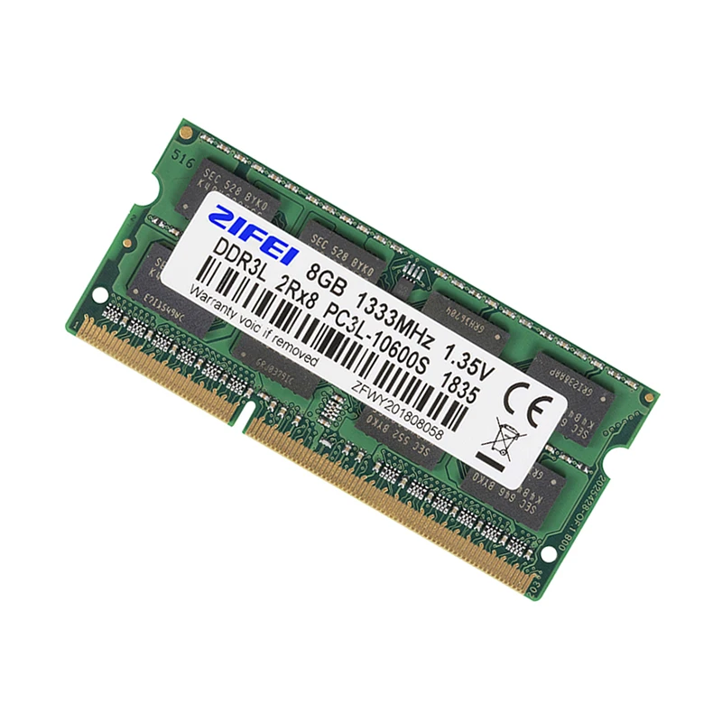 Оперативная Память DDR3L 8 Гб 1600/1333/1866 МГц 204PIN 1 35 в 2R * Двойная модель памяти SODIMM для