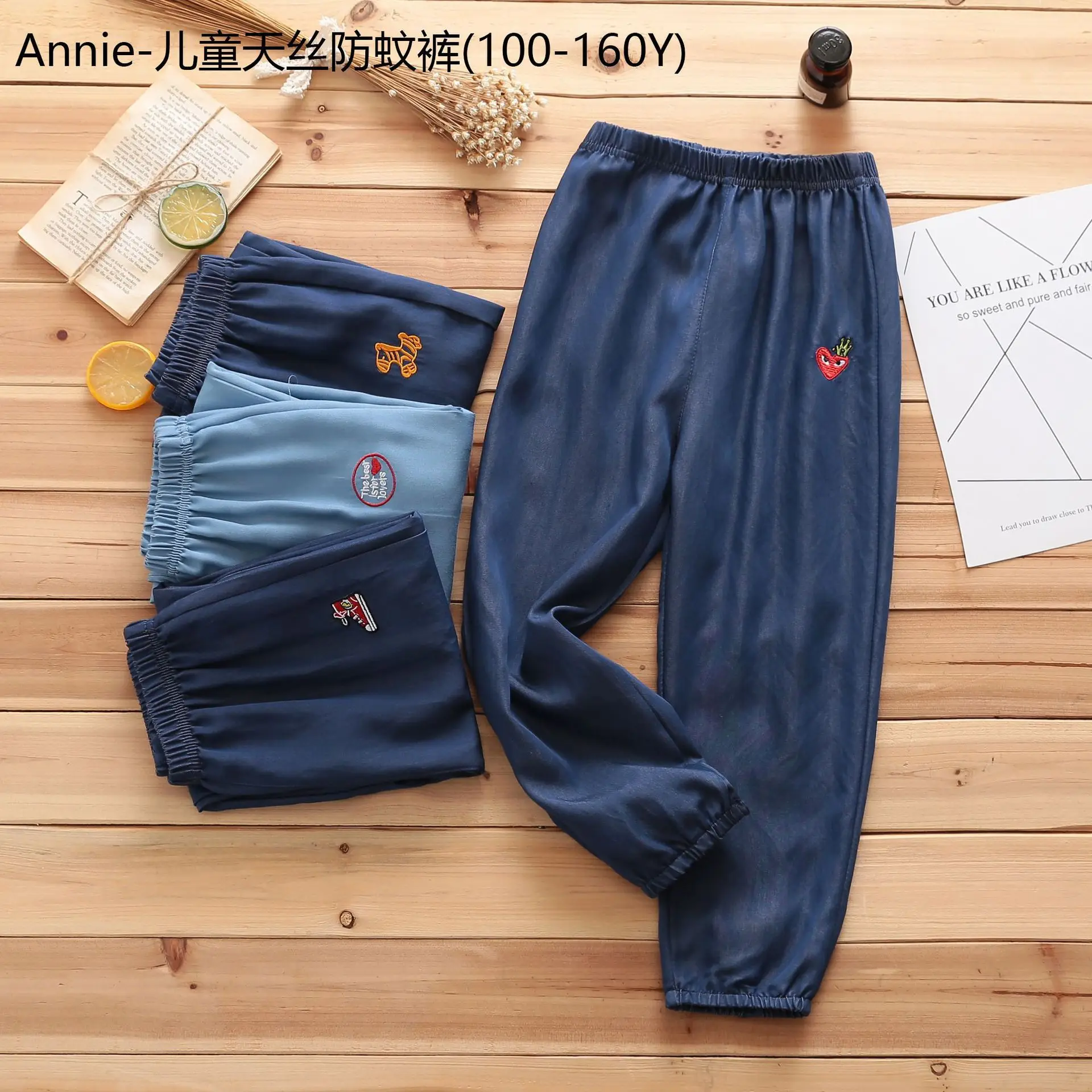 

Anti Mosquito Pants Girls Summer Thin Section 2019 New Style Chiffon Loose-Fit Children Lantern Pants Outer Wear Long Pants