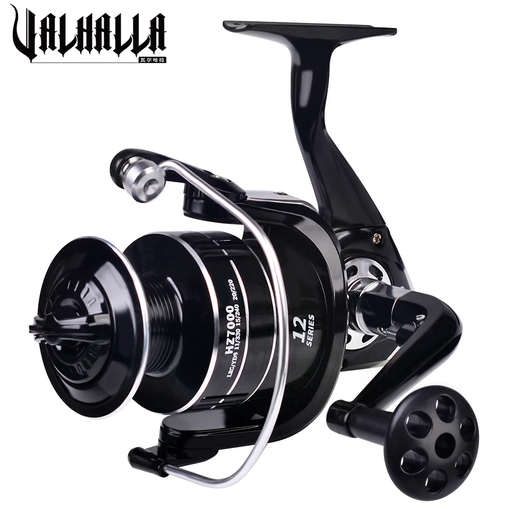 VALHALLA Spinning Fishing Reel 5.1:1/5.2:1 High Speed CNC Machine