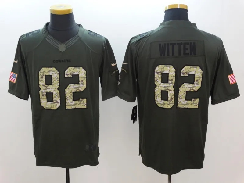 Белый Dallas s, Tony Romo, Emmitt Smith, Sean Lee, Jason Witten, Dez Bryant, Ezekiel Elliott Jersey - Цвет: Белый