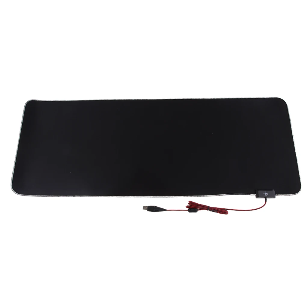 Professional Backlight Computer PC Gaming Keyboard and Mouse Combo Set With RGB Lighting Super Large Desktop Support Mat
