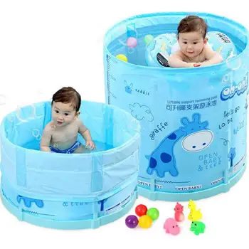 

Infant Swimming Bucket Home Folding Free Inflatable Baby Baby Baby Bb Children Swimming Pool