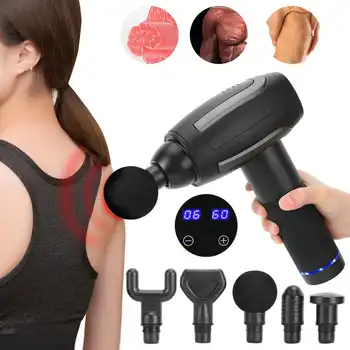 

US Plug 100-240V Electric Muscle Massager Portable Body Relax Pain Relief Muscle Stimulator Body Muscle Massager Gun
