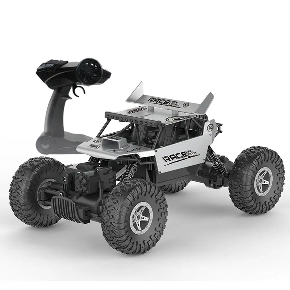A 1:18 пульт дистанционного управления гоночные автомобили электрические скалолазание внедорожные игрушки грузовые автомобили с батареей 700 мАч - Цвет: A