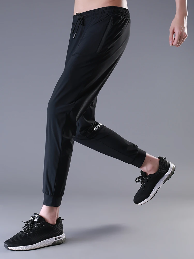 

Men Sport Pants Breathable Sport Pant Mens Running Pants With Zipper Pockets High Quality Training Jogging Fitness Soccer Pants