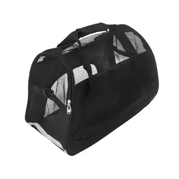 

1pc Breathable Mesh Bag Pet Carriers Mesh Carrying Bags Dog Cat Puppy Travel Tote Bag Pet Outdoor Handbag