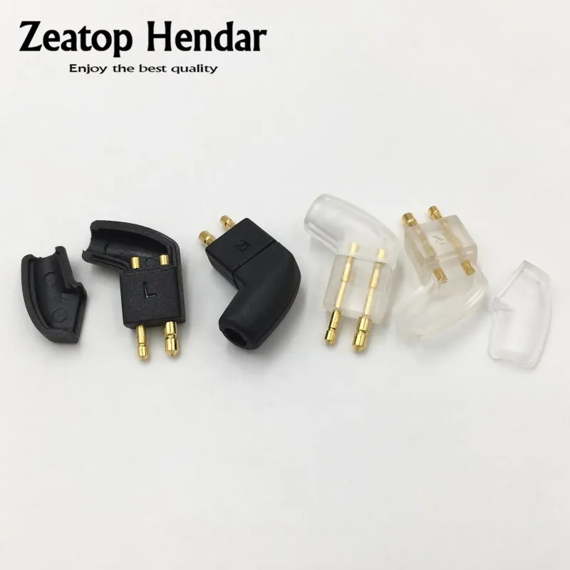 Штырьковый разъем для наушников FitEar MH334 MH335DW / NH205 togo334P/F111 позолоченный 2