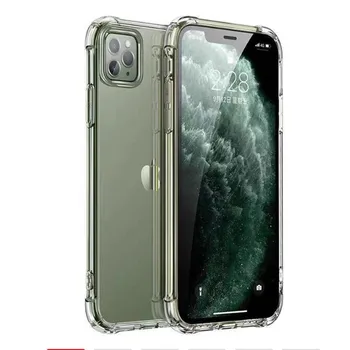 

100 Pcs Soft TPU Transparent Case For iPhone 11 Pro Max XS XR XS Max 6 6s 7 8 Plus SE 2020 Anti-Scratch Cover For iPhone 11 Case