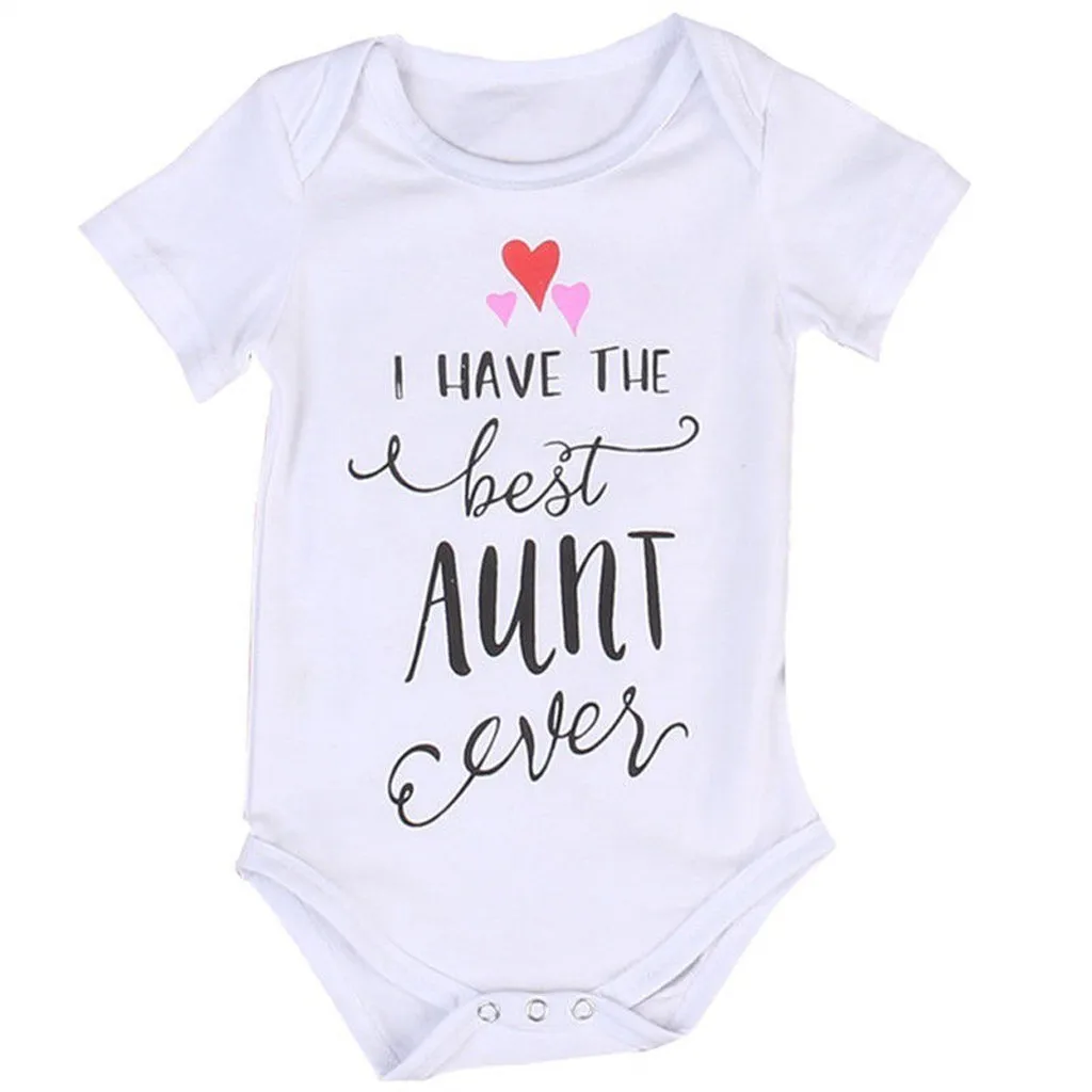 ARLONEET Infant Newborn Baby Boy Girl Romper Jumpsuit Outfits Short Sleeve Love Letter Print Triangle | Детская одежда и обувь