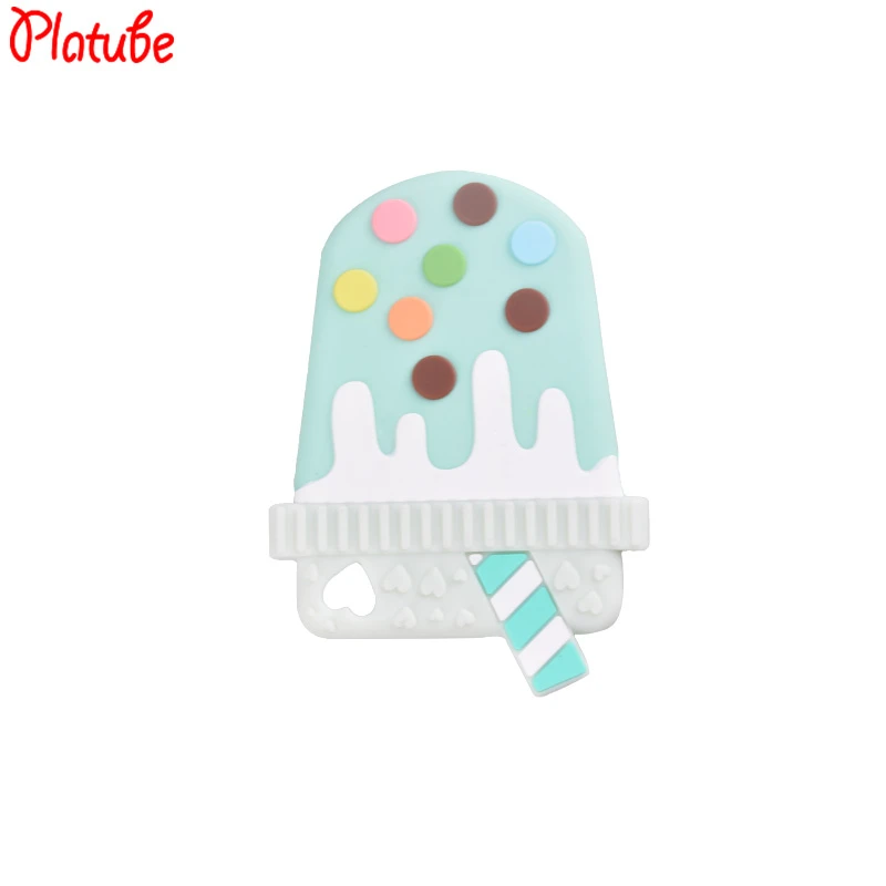 

1PC Milk Tea Teethers Silicone BPA Free Toddler Toys For Teething Rodent Baby Gift Birth Pacifier Chain Baby Dental Care