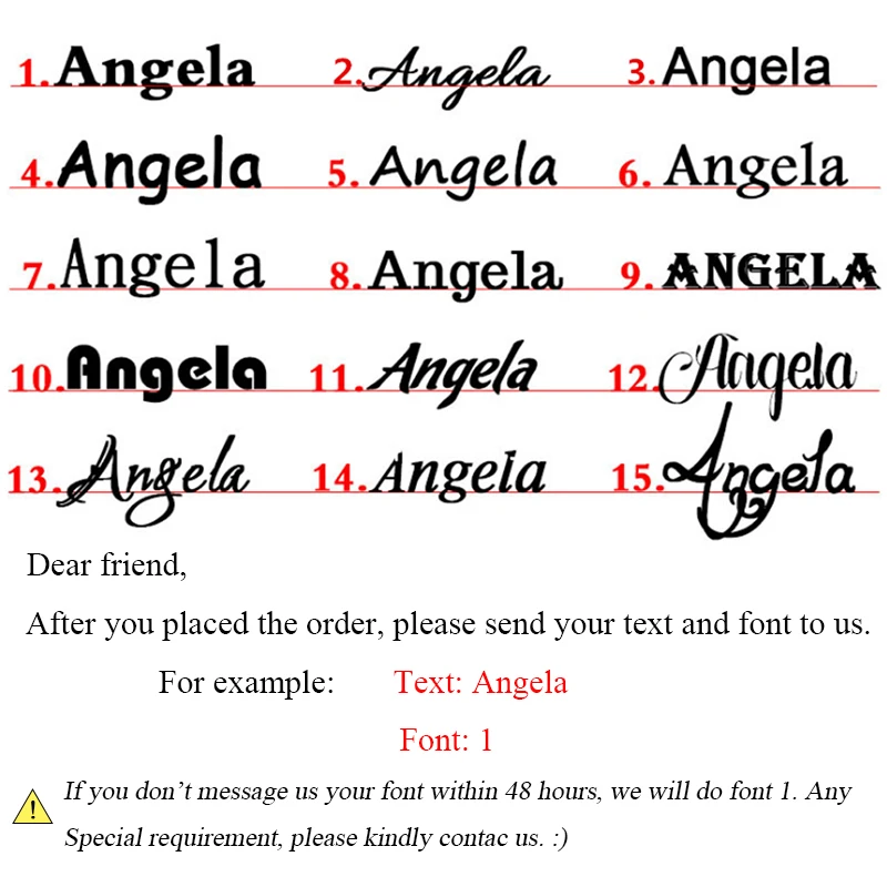 font