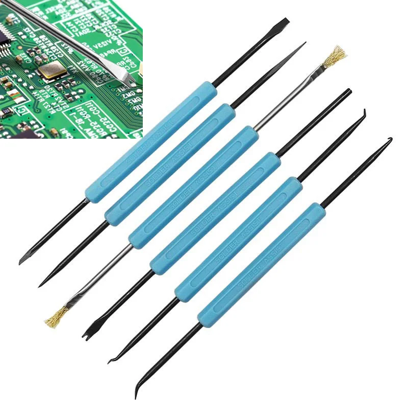 6 Pcs Welding Tool PCB Desoldering Combination Printed Circuit Board