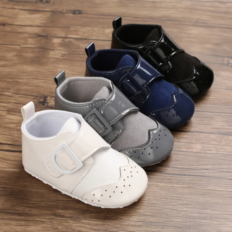  0-18M Baby Boys Shoes Anti-Slip Casual Sneakers Toddler Soft Soled Casual Walking Shoes