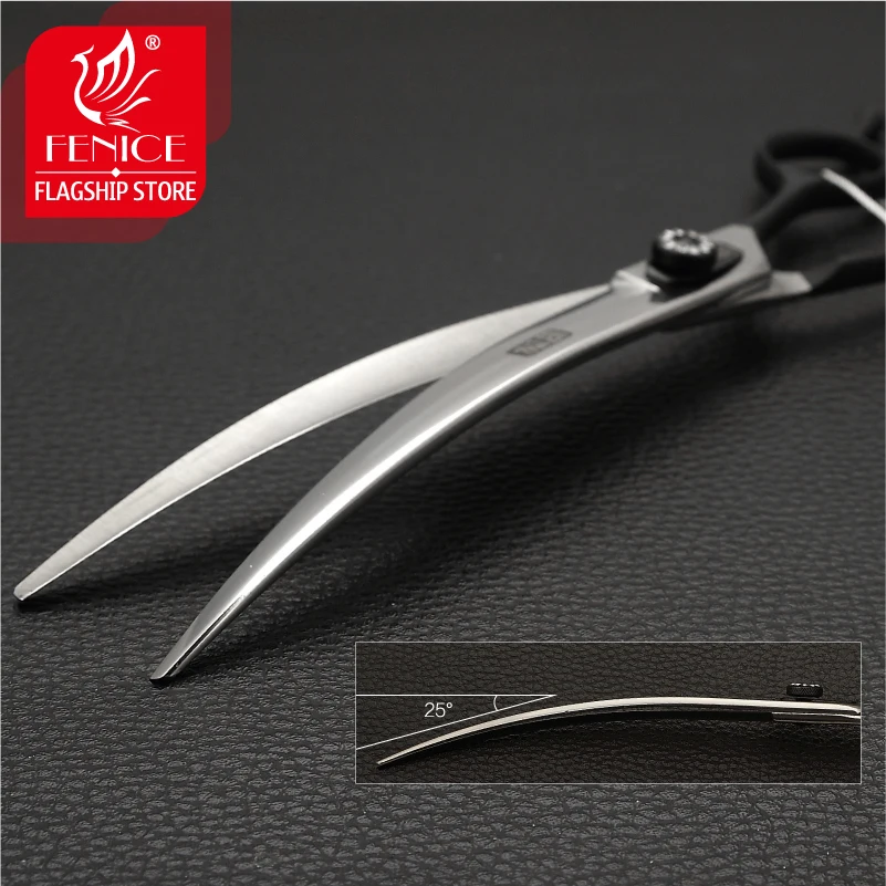 Профессиональные ножницы для ухода за питомцами Fenice 7 0/7 5/8 0 дюйма Япония 440C