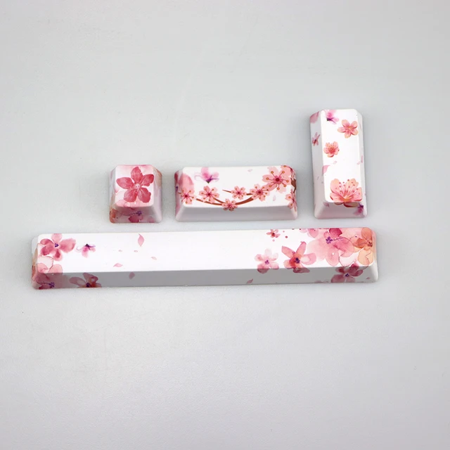 PBT Five sides Dye-subbed keycap Space bar 6.25U ESC Entre keys OEM profile keycaps for diy mechanical keyboard brown