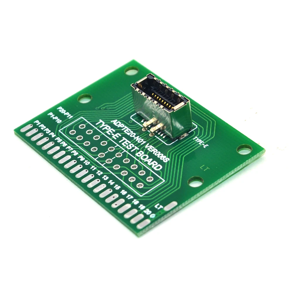 Мужского и женского пола TYPE E Тесты PCB универсальная доска с USB 3 1 Порты разъёмы 43*33