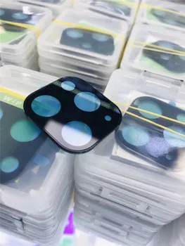 

20pcs/lot Metal Tempered Glass Screen Rear Camera Lens Protector For iPhone 11 /Pro/Pro Max Full Cover Protection