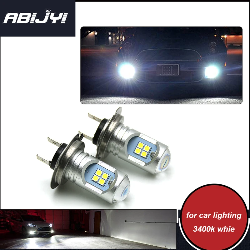 2 шт. для BMW E60 E63 E90 E92 E93 X1 X3 X5 X6 M3 M5 M6 H7 противотуманные фары светодиодный ные IP65