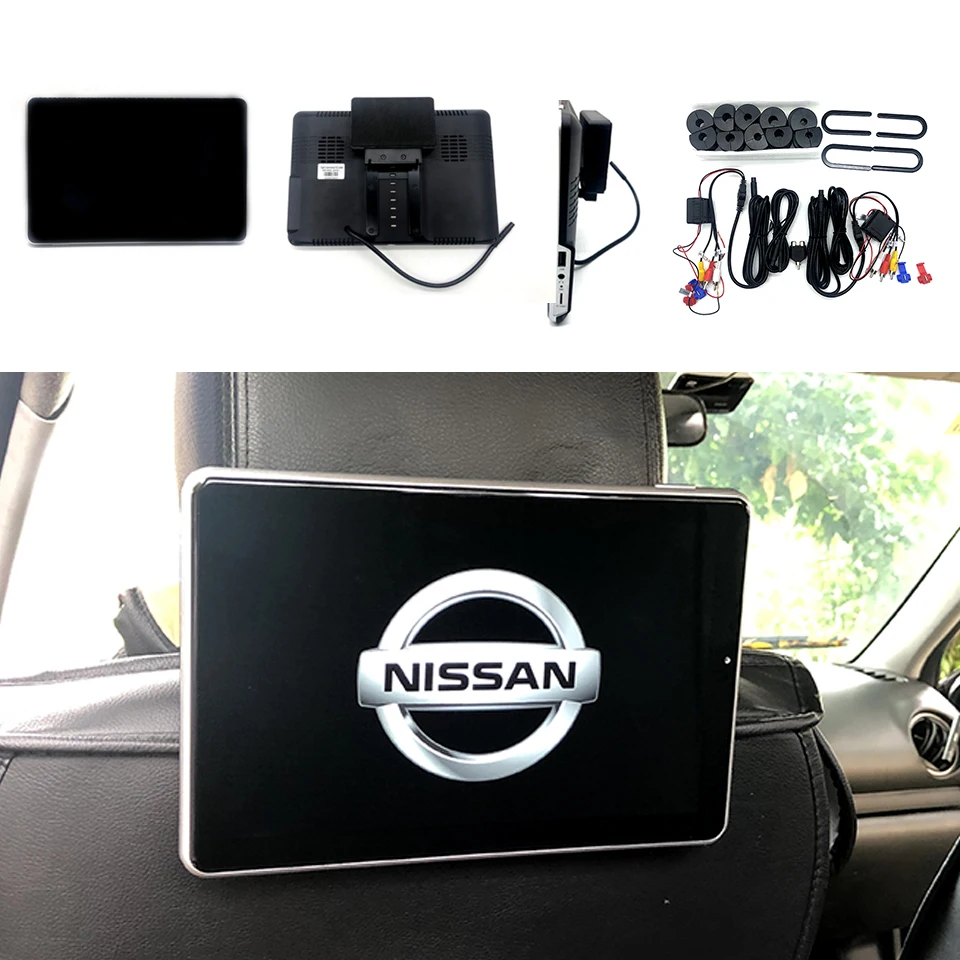 Для Nissan 10,1 дюймов Android 10,0 Автомобильный подголовник монитор Поддержка сенсорного экрана Wifi Bluetooth USB FM SD динамик 4K HD Автомобильное видео Для Nissan 10,1 дюймов Android 10,0 Автомобильный подголовник монитор Поддержка сенсорного экрана Wifi Bluetooth USB FM SD динамик 4K HD Автомобильное видео