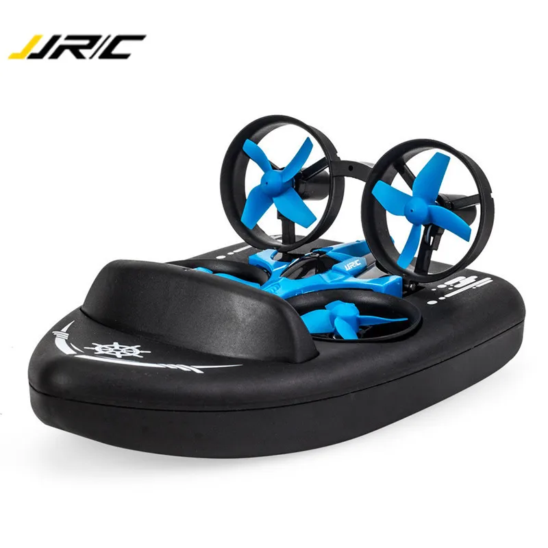 JJRC обновленный воздух, море и земля Tri-Habitat rc вертолет H36F имитация на дистанционном управлении ховеркрафт 2,4G четырехсторонний автомобиль