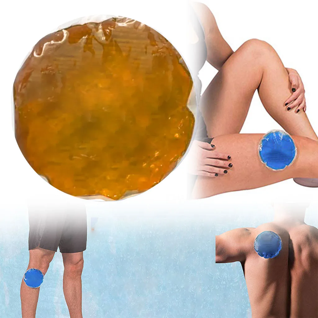 

Mini The Cold Pack That Sticks & Stays in Place Pain Cake Reusable Cold Therapy Ice Pack Conforms to Body For Dropshipping