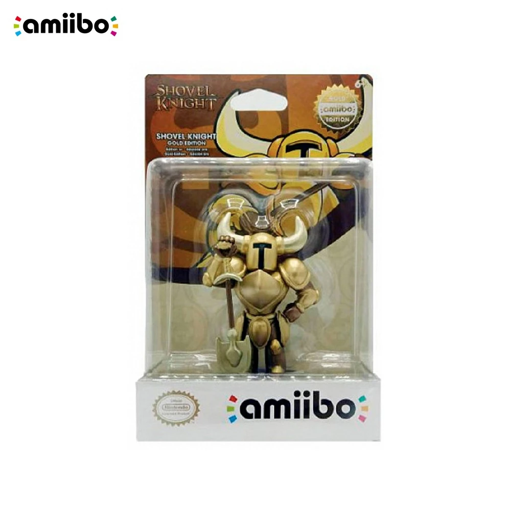 Interactive Nintendo Action Figure | amiibo Shovel Knight Treasure Trove:  Gold Collection Shovel Knight Consumer Electronics Games  Accessories|Replacement Parts u0026 Accessories| - AliExpress