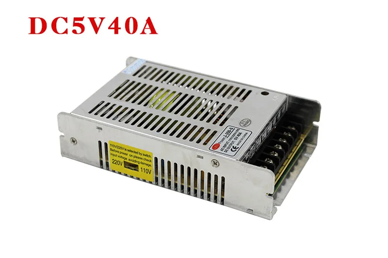 Лидер продаж AC85-265V 110V 220V постоянного тока до DC5V 12V 24V 36V 48V 1A 2A 3A 5A 10A 15A 20A 30A 40A 80A CCTV/Светодиодные ленты Питание адаптер - Цвет: DC5V40A