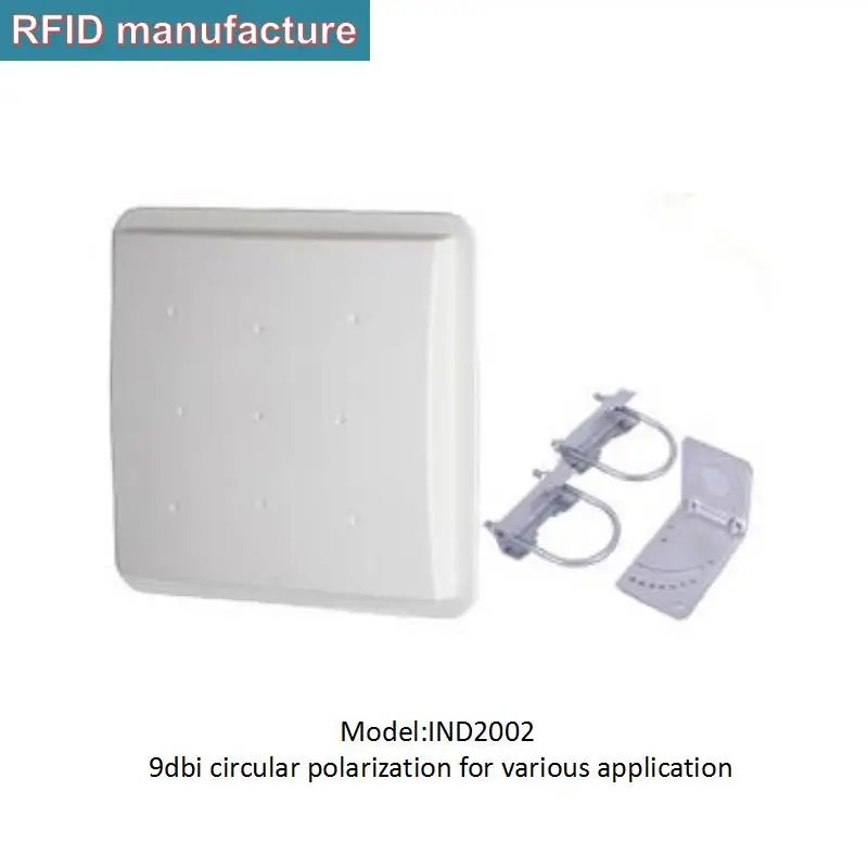 4 порта uhf rfid считыватель 865-868 МГц Impinj R2000 Ethernet работа с uhf rfid наружная антенна метки инкрустация Наклейка образец устройство записи rfid