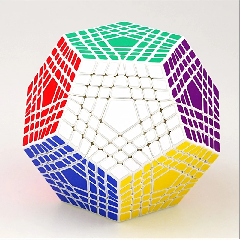 Shengshou 7x7x7 cube 7x7x7 Megaminxed Cube 7x7 куб додекаэдра shengshou Megaminxed 7x7, Магический кубик, 12-сторонние Кубик Рубика
