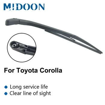 

MIDOON Wiper 14" Rear Wiper Blade & Arm Set Kit For Toyota Corolla Verso 2001 2002 2003 2004 Windshield Windscreen Rear Window