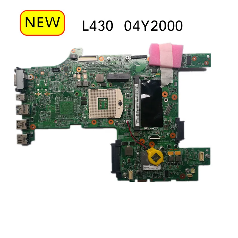 Протестированная материнская плата 04Y2000 для ноутбука Lenovo ThinkPad L430|Материнские
