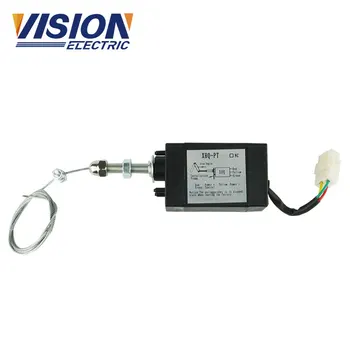 

Normal Open NO XHQ-PT 12/24V Diesel Engine Stop Solenoid Valve Power On Off Pull Type Flame Out Magnetic Device XHQ