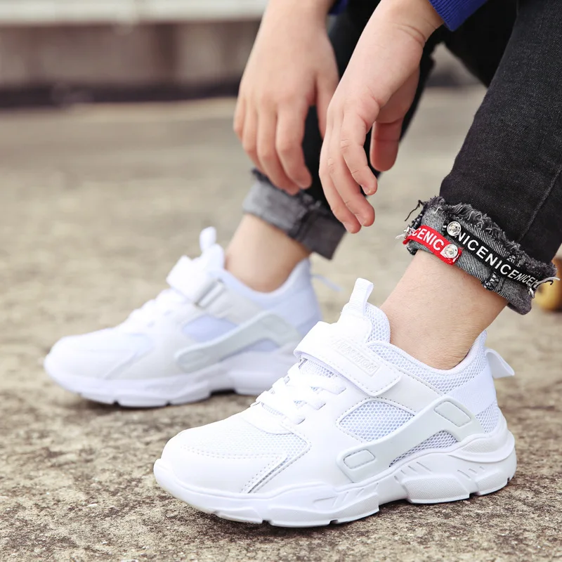 

2019 Summer New Style CHILDREN'S Shoes Mesh Shoes Korean-style Velcro Anti-slip Lightweight Breathable Single Network Children S