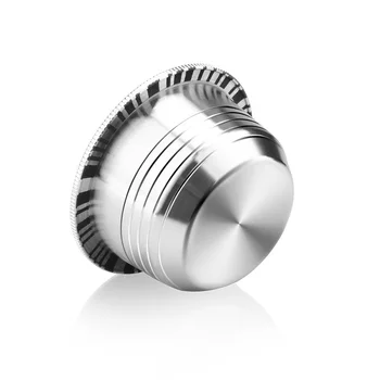 

230ml Refillable Coffee Pod Capsule Tamper Eco -friendly For Nespresso Machine