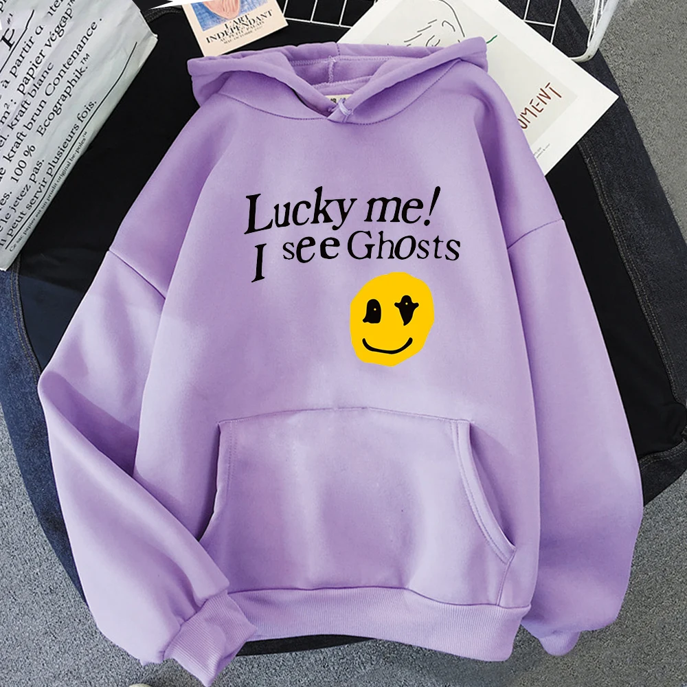 Lucky Me I See Ghosts Hoodie 1
