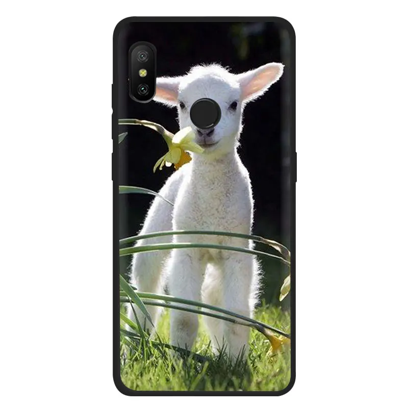 B8 Мягкий ТПУ чехол для телефона EWAU sheep для Xiaomi Redmi Note 4 4X5 6 7 8 Pro 5A Prime - Цвет: B8