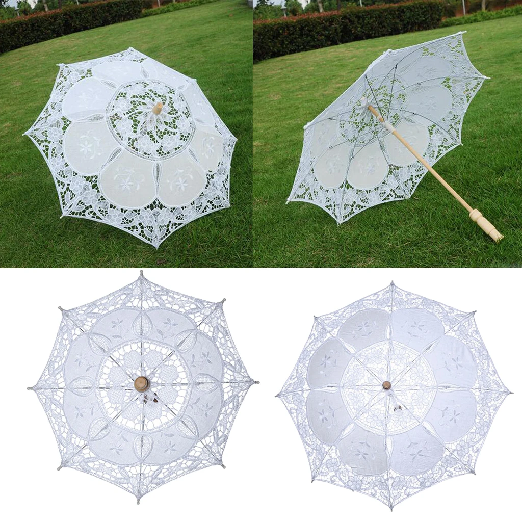 Handmade Parasol Umbrella Wedding Bridal Adult Size