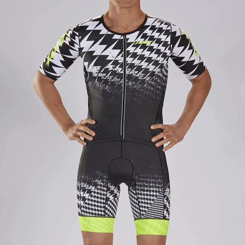 

2020 NEW ZOOT men's aero suit professional triathlon race apparel cycling performance skinsuit pro team custom clothing swimwear