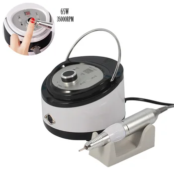

65W Electric Nail Drill Machine 35000RPM Handpiece Nails Art Equipment Manicure Machine Nails Apparatus Electric Nail File