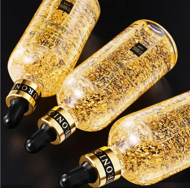 

24K Gold Tense Moisture Essence Pure Hyaluronic Acid Serum Anti-wrinkle Gold Nicotinamide Liquid Skin Care Essence
