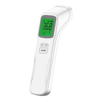 

Portable Baby Digital Display Practical Non Auto Shutdown Adult Forehead Ear LCD Screen Handheld Infrared Thermometer