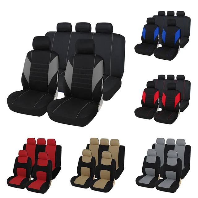 Car Seat Covers Airbag compatible Fit Most Car Truck SUV or Van 100 Breathable with 2