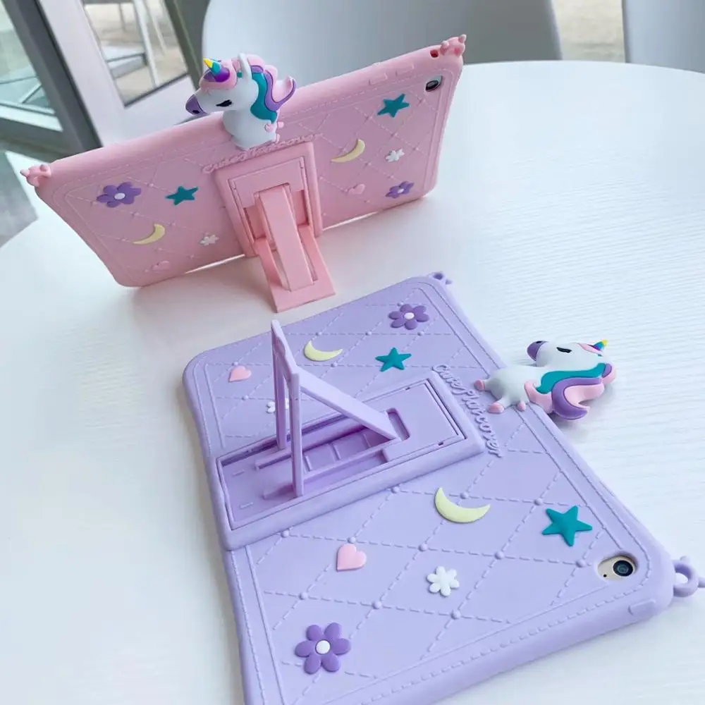 3D мультяшный милый чехол для iPad 10 2 планшета 2019 mini Pro Air 5 11 3 4 ipad 9 7 1 | Компьютеры и