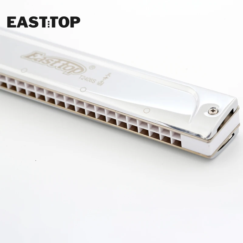 T2406S EASTTOP профессиональная Губная гармошка в кожа гармоника чехол Хороший звук с