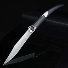  XUANFENG outdoor straight knife high hardness short knife field portable military knife self-defense survival knife 