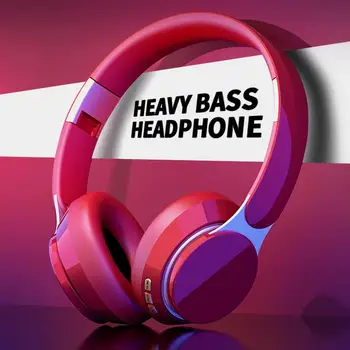 

Bluetooth Wireless Foldable Headset with TF Card Socket HIFI Microphone Stereo