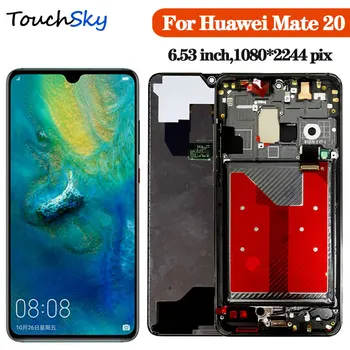 

LCD For Huawei Mate 20 LCD Display With Touch Screen Complete Assembly Replacement Screen LCD With Frame For Huawei Mate 20