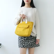 Модная прочная Женская Студенческая хлопковая тканевая сумка-мессенджер для девочек, Экологичная сумка для покупок, женская сумка-тоут