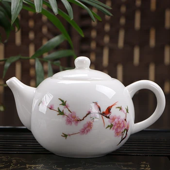 

Handmade Ceramic Teapot 180ml Chinese Ceramic Clay Kettle Tea Set Gift with Safe Packaging