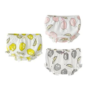 

Kids Baby Cotton Panties Girl Infant Cute Lace Ruffle Shorts Underpants For Children Gifts Kids Briefs